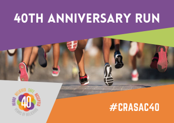 JOIN US FOR OUR 40TH ANNIVERSARY FUNDRAISING RUN
