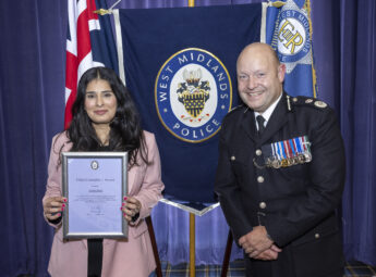 CRASAC advisor receives Chief Constable’s Award